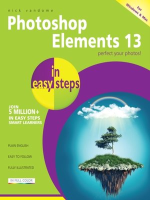 cover image of Photoshop Elements 13 in easy steps